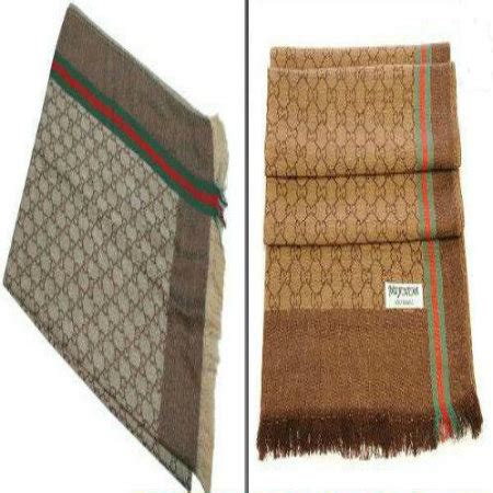 tell real gucci scarf fake|Gucci monogram scarf.